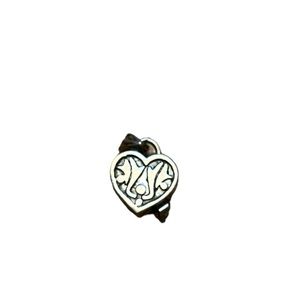 Sterling Heart Charm